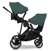 EasyGo DuoFlex Sage Green 2+2 wózek bliźniaczy wielofunkcyjny